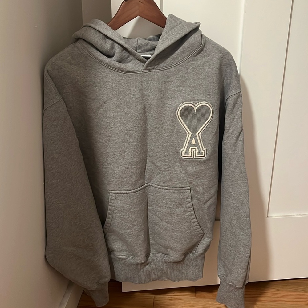 Ami grey hoodie size small it is oversized